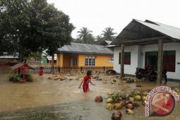Banjir Rendam Dua Kecamatan di Gorontalo Utara