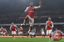 Lacazette Cetak Dua Gol Saat Arsenal Taklukkan West Brom