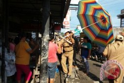 "PKL" Jalan Platina Ditertibkan