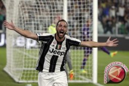 Juventus menang 2-0 atas Olympiakos berkat Higuain