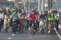 PNS Surabaya Ikuti Gerakan Bersepeda Jumat Pagi Ini