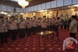 Bupati Masnah dilantik jadi pengurus Pramuka Jambi