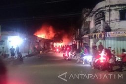 Pasar Kertosono-Nganjuk Terbakar