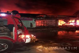 Kerugian Kebakaran Pasar Kertosono-Nganjuk Masih Dihitung