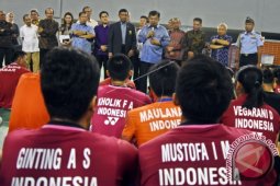 Wapres Tinjau Pelatnas PBSI
