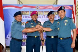 Dua Jabatan Penting di Lantamal XII Pontianak Disertijabkan