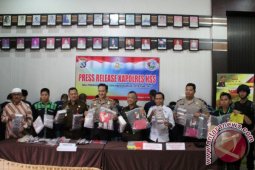 Pelaku Operasi Antik Intan Polres HSS Tangkap 13 Tersangka