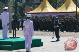 Danlanal Sibolga Pimpin HUT TNI ke 72
