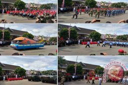 Kasdam Pimpin Upacara HUT TNI di Ambon