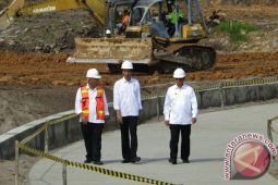 Presiden Tinjau Pembangunan Embung di Kalimantan Utara