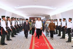 Presiden Jokowi Tiba di Brunei "Disambut" Hujan