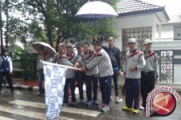 KPU Tabalong Gelar Jalan Santai