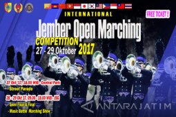 Empat Negara Bersaing dalam Jember Open Marching Competition
