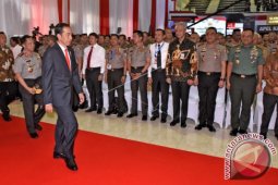 Presiden Menyambangi Kampus Akpol di Semarang