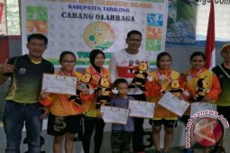 Kotabaru Gagal Raih Emas Cabor Tenis Meja