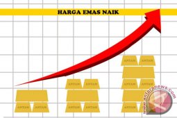 Emas berjangka naik lagi