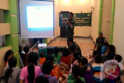Kodim Banjarmasin Sosialisasi "Werving" Di Lokasi TMMD