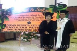 Dua Guru Besar Baru Universitas Brawijaya Dikukuhkan