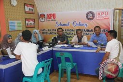 Baru 10 Parpol  Serahkan Berkas ke KPUD