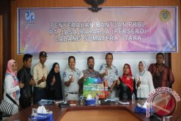 Jasa Raharja Sumut Salurkan PKBL Rp215 Juta