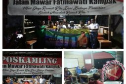 Endang Kusumawaty Sambangi Sejumlah Poskamling