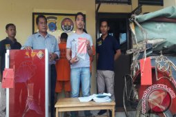 Polsek Banteng Tembak Pembobol Rumah Kosong