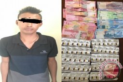 Polsek Amankan Pemuda Simpan 100 Pil Zenith
