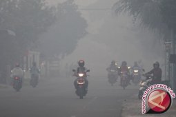 Asap Selimuti Sebagian Aceh Barat