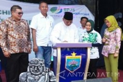 Desa Tunjungtirto Jadi Desa Sadar BPJS Ketenagakerjaan Pertama di Kabupaten Malang