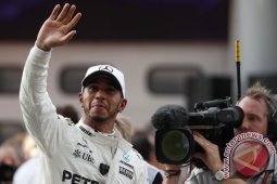 Hamilton juara Grand Prix F1 di AS