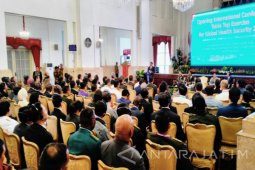 Jokowi Buka Konferensi Internasional Keamanan Kesehatan Global 2017 (Video)