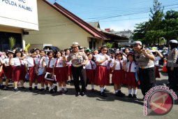 Murid SD Kunjungi Ditlantas