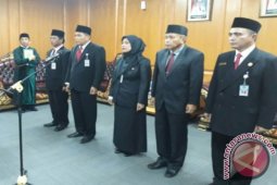 Wagub Abdul Fatah Lantik Lima Pejabat Struktural
