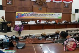 Pemprov Gorontalo-DPRD Sepakat 22 Propem Perda 2018