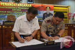 Pastika Teken Naskah Kerja Sama Pelatihan Rekrutmen Polri