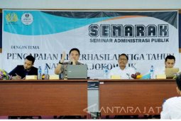 HMJ-AP Unesa Gelar Seminar Pencapaian Nawacita Jokowi-JK