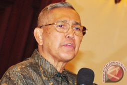Wapres ke-6 RI Try Sutrisno minta gelorakan salam Pancasila