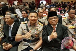 Rektor dan Kapolda  hadiri pengukuhan Kapolri sebagai guru besar