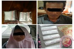 Polres Tapin Amankan 11 Paket Sabu