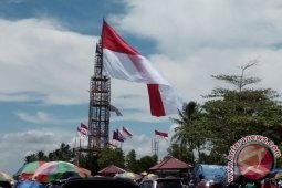 Pengibaran Bendera "Raksasa" Tandai Peringatan Sumpah Pemuda