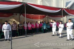 Karang Taruna Surabaya Gelar Upacara Sumpah Pemuda
