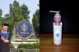Mahasiswa IPB Ciptakan Toner Wajah Alami Dari Kolagen Dan Kitosan