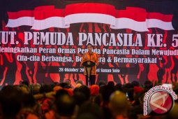Presiden Jokowi: Ormas pemuda jadi benteng NKRI