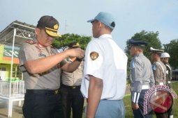 Polisi Jambi gelar pasukan operasi zebra di sekolah
