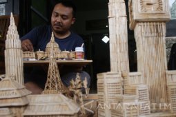 Miniatur Landmark Dari Korek Api