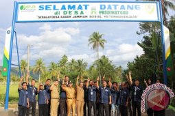 Pasir Matogu Diresmikan Sebagai Desa Sadar Jamsos Ketenagakerjaan