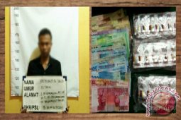 Polsekta Banjarmasin Timur Sita 300 Butir Zenith Siap Edar
