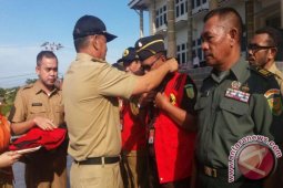 Pemkot Pangkalpinang Sematkan Atribut Satgas Saber Pungli