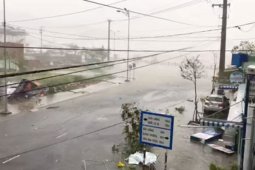 44 Tewas dan 19 Hilang akibat Topan Damrey di Vietnam