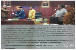 APTR PTPN XI Batalkan Perjanjian Jual Beli Gula Petani ke Bulog